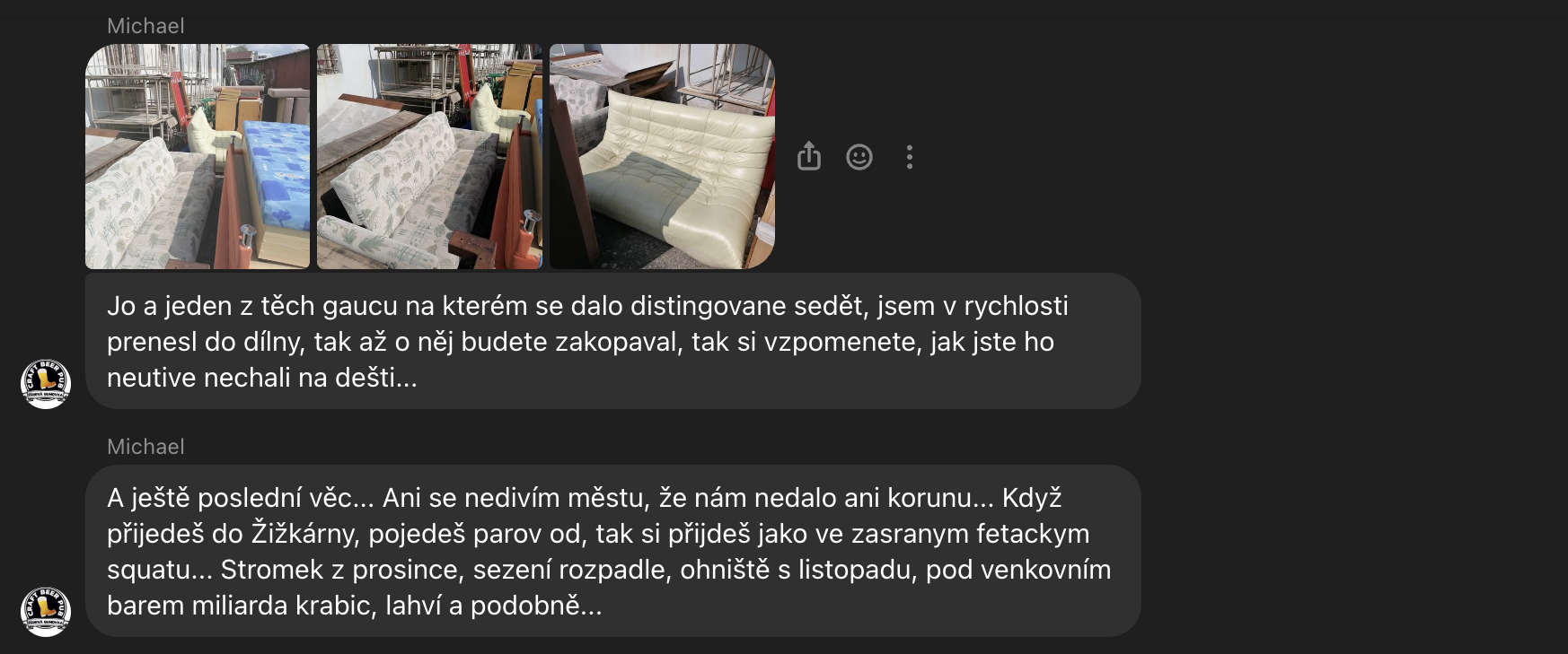 messenger screenshot