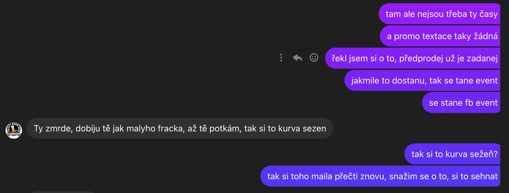 messenger screenshot
