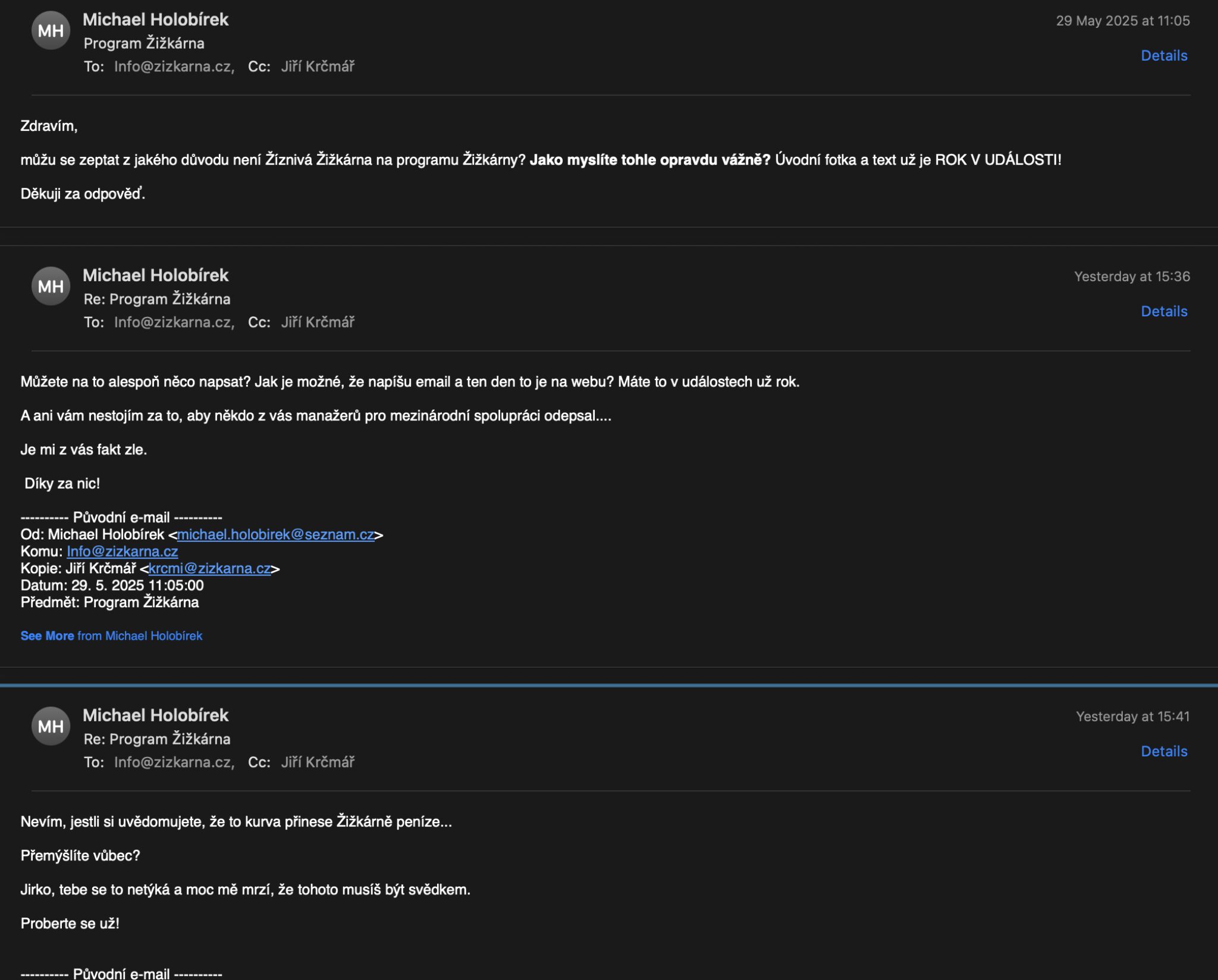 mail conversation screenshot